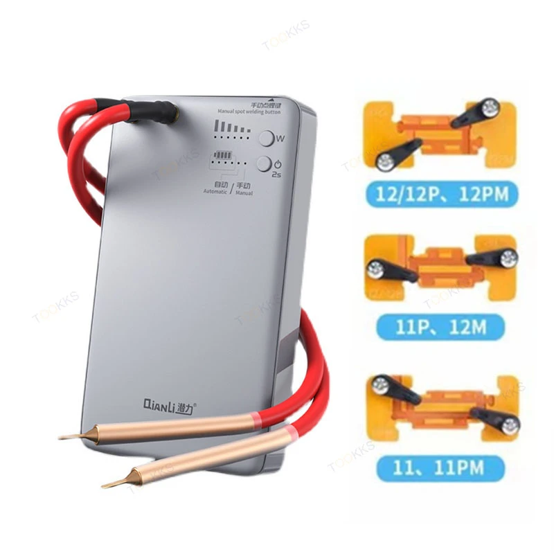 best soldering iron Qianli Automatic/Manual Macaron Portable Spot Welding Machine Machine For iPhone 11/12 Series Battery Flex Soldering Repair Tool lincoln electric ac 225 arc welder