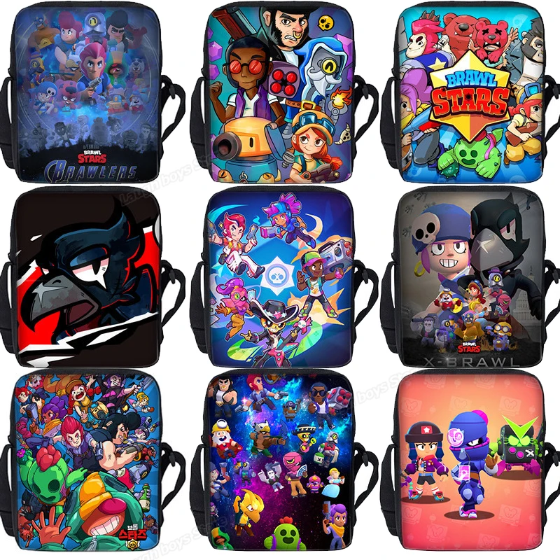 Bolsa de mensajero de estrellas para niños y niñas, bolso cruzado de estrella de Brawling, de escuela, de libros, pequeño, de hombro