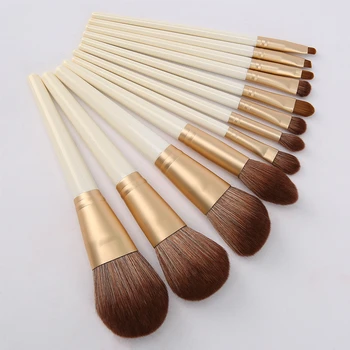 

2020 New Makeup Brushes Powder Concealer Blush Foundation Face Makeup Brush Set Wood Handle Tools Professional Pincel Maquiagem