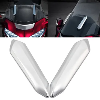 

Chrome Motorcycle Windshield Strut Cover Case for HONDA Goldwing Tour DCT GL1800 2018-2020 Decorative Windscreen Accessories