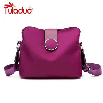 

Ladies Fashion Shoulder Bags for Women Lightweight Designer Waterproof Nylon Zipper Purses Messenger Crossbody Bag Sac A Main