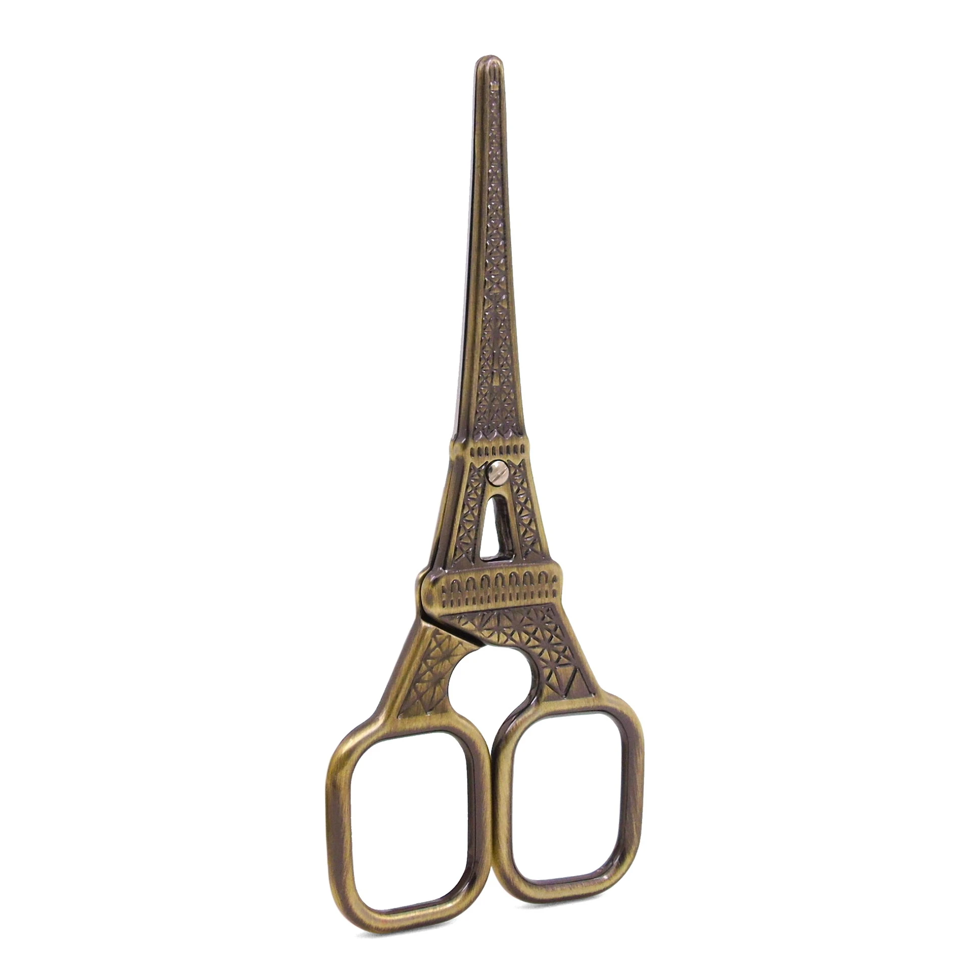 Vintage Needlework Scissors Eiffel Tower Tailor Scissors Antique Craft Embroidery Trimming Sewing Shears Embroidery