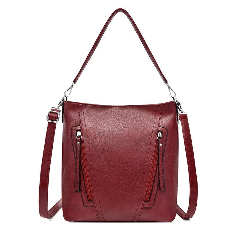 

WOMEN'S Bag 2018 New Style Korean-style Large-Volume Crossbody Bag Versitile Fashion Retro Tote Bag Fashion
