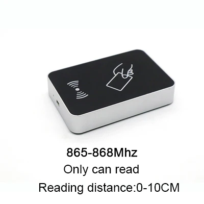 865-868MHZ 10CM FONKAN рчид СВЧ Настольный писатель тегов USB2.0 порт эмуляции моделирования клавиатуры выход UHF обеспечить бесплатный SDK и demo - Цвет: 865-868MHZ 10CM