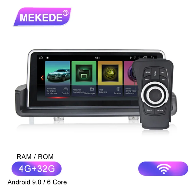 Flash Deal HD 6 core ID7 Android 9.0 Car GPS Navigation radio dvd player for bmw E90,E91,E92,E93,3 series ,Canbus,bluetooth,steering wheel 0
