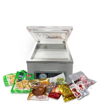 

Vacuum Packaging Machine Sealer 220V/370W Stainless Steel Food Rice Fruit Vegetables Vacuum Keep Fresh Mildew Proof Equipment