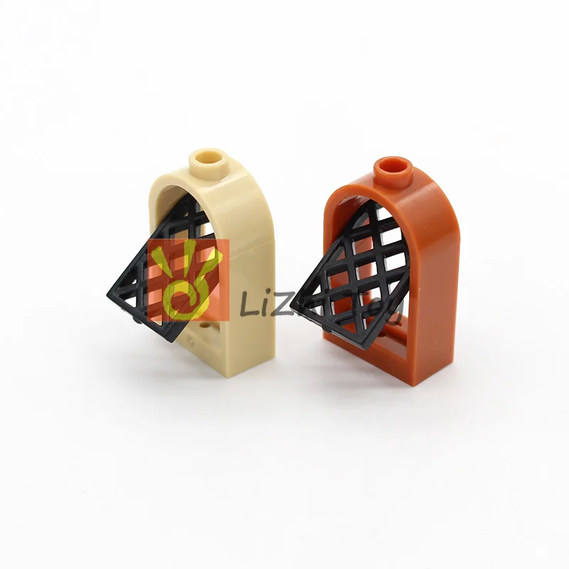 Кубики MOC 30044 Window 1x2x2 2/3 с закругленным верхом сделай сам развивающие блочные