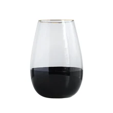 Скандинавская черная боковая стеклянная ваза для цветов украшение дома ваза для цветов и растений Настольный держатель украшение Гидропоника офисный Декор Фигурка