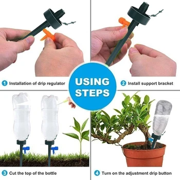 

10pcs /set Plant Self Watering Adjustable Stakes Plant Waterer Self Automatic Watering
