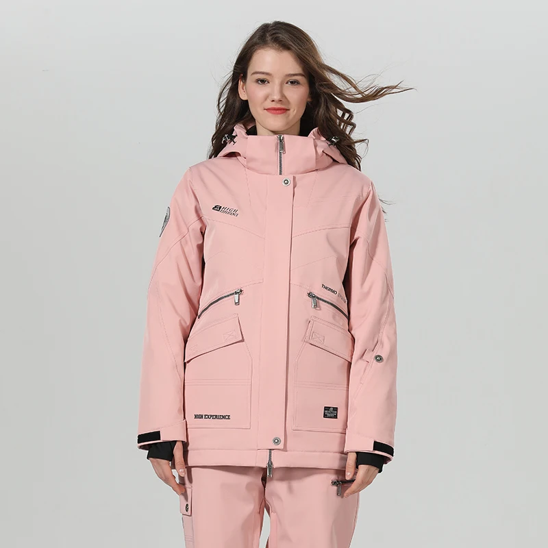 Rip Curl FIZZ PUFFER Womens Size M Grey Green Waterproof Snow Board Ski Jacket 