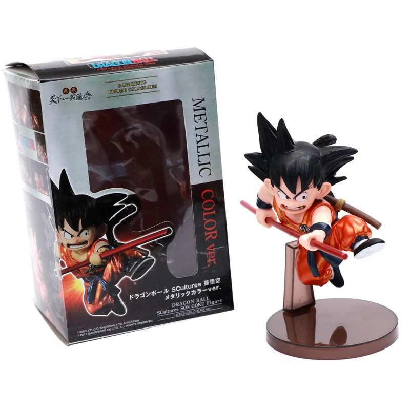 gold goku figure