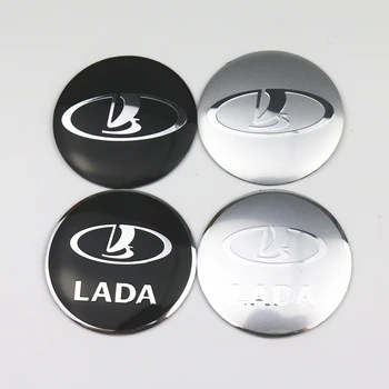 

Car Styling 4Pcs Wheel Center Hub Cap Stickers 56.5mm emblems for Lada Niva Kalina Priora Granta Largus Vaz Samara Auto