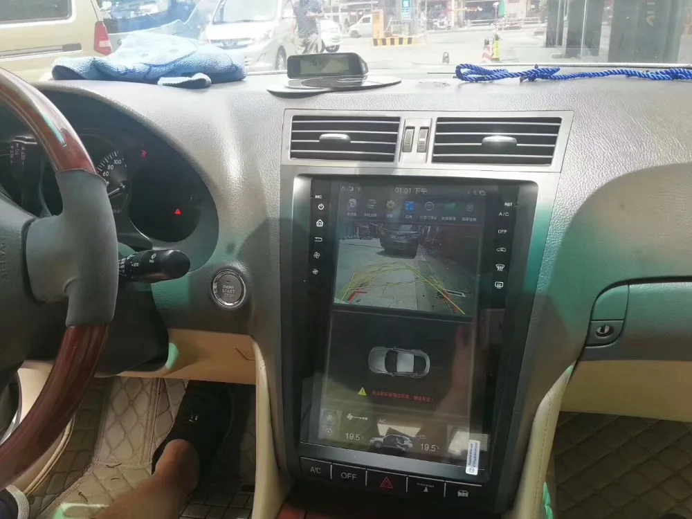 

11.8" tesla style vertical screen android 8.1 Six core Car GPS radio Navigation for Lexus GS 300 350 430 460 450h 2006-2011