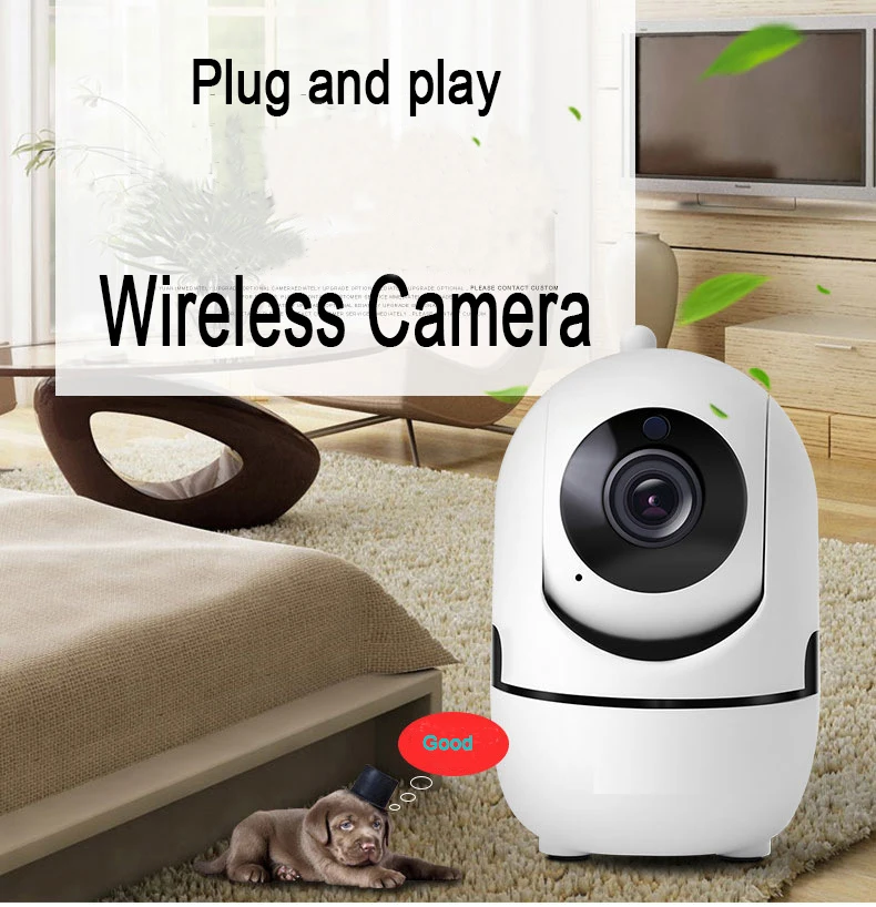 Беспроводная ip камера HD 1080/720P iCloud интеллектуальная автоматическая безопасности