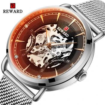 

REWARD Male Watches Men Automatic Mechanical Watch Top Brand Luxury Full Steel Waterproof Mechanical-Watch Relogio Masculino