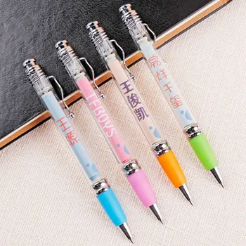 

1PCS Newest TFboys Cartoon Pull Pen 0.5mm Ballpoint Pen Gel Pens Office School Students Stationery Supplies