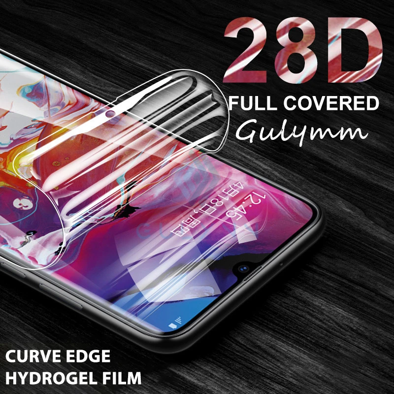 Гидрогелевая пленка для Samsung Galaxy A10S A20S A30S A40S A50S A70S A30 A40 A50 A60 A80 A70|Защитные стёкла и