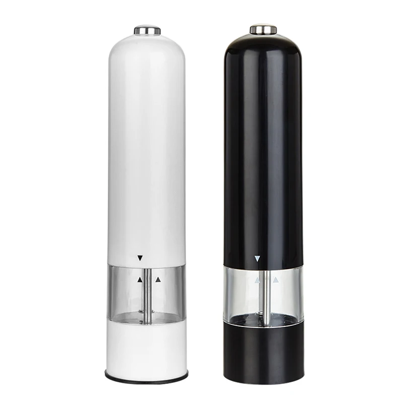 Leeseph Battery Operated Pepper Grinders, One-Button Operation Electric Sea Salt Mills, Kitchen Tools Gadgets Leeseph Battery Operated Pepper Grinders, One-Button Operation Electric Sea Salt Mills, Kitchen Tools Gadgets