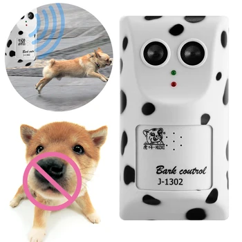 

Ultrasonic Barking Stop Device Humanely Dog Anti Bark Training Equipment No Bark Silencer Control Trainer for Dogs Pet Supplies