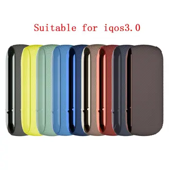 

9 Colors Fine Twill Soft Silicone Side Cover Durable Full Protective Case Pouch Bag for Iq-os 3.0