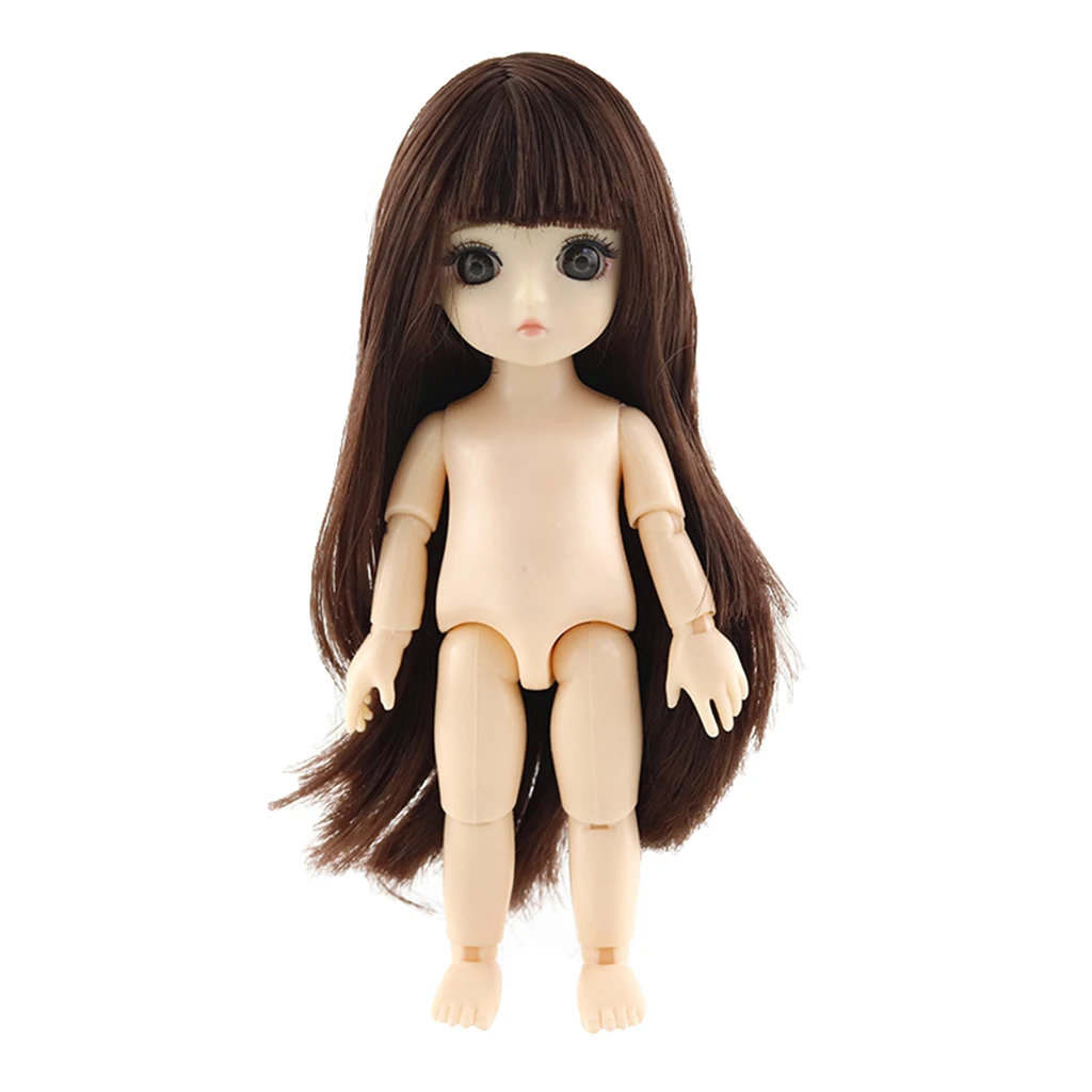 Mini 13 Joints Girl Doll Body Model DIY Crafts Doll Mannequin for Doll DIY Making & Repair Replacement Mini 13 Joints Girl Doll Body Model DIY Crafts Doll Mannequin for Doll DIY Making & Repair Replacement