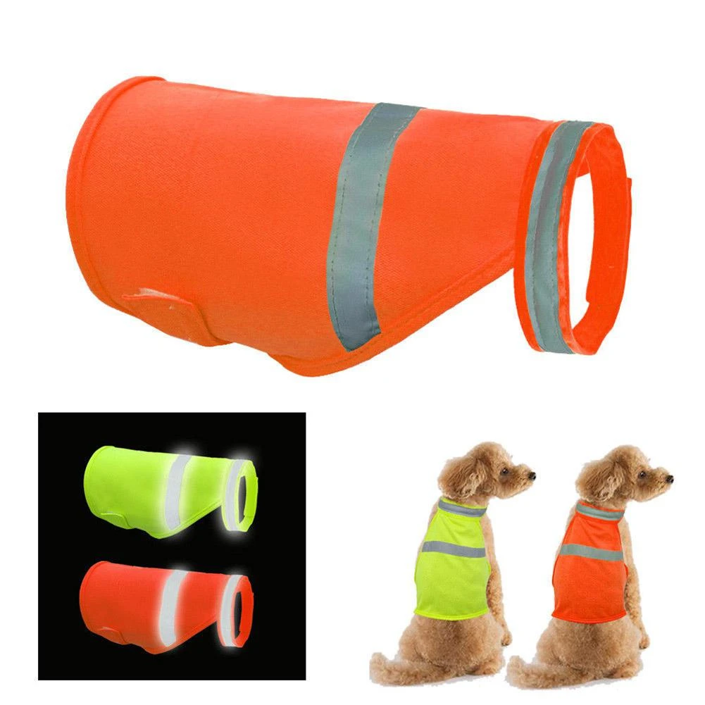 Chaleco reflectante de alta visibilidad para perro, chaleco de seguridad para el trabajo al aire libre, caminar|Chalecos para perro| AliExpress