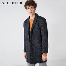 Избранное новое зимнее шерстяное пальто мужская деловая повседневная шерстяная куртка | 418427541