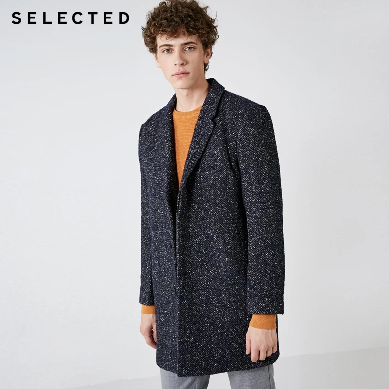 Beste Geselecteerde Nieuwe Winter Wollen Jas Mannen Business Casual Wollen Jas S | 418427541