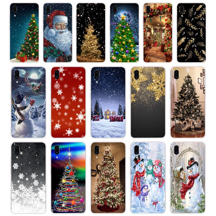 325Fg Christmas Holiday Tree Regalo Di Capodanno Custodia Morbida In Silicone Tpu Per Custodia Meizu Pro 7 Plus X8 C9 Pro Note 9