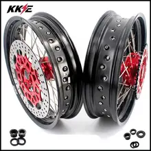 KKE 3,5& 4,25 XR650R 2000-2008 CUSH привод Supermoto колесные диски Набор для HONDA задние 240 мм