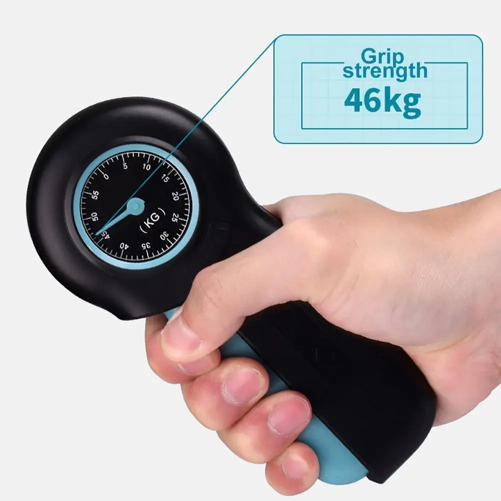 

0-55kg Mechanical Pointer Hand Grip Power Force Strength Meter Measure Tool