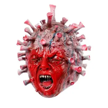 

WayLike new virus Latex Mask Adult Party Costume Mask horror Carnival Cosplay party props