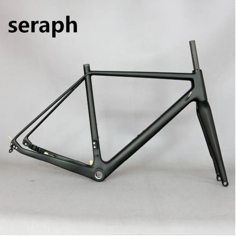 SERAPH велосипеды через ось 142 мм доступны гравий 700C карбоновая рама велосипеда, гравий Di2 карбоновая рама. Accetp Пользовательские краски