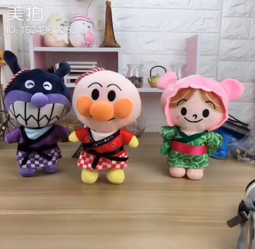 Плюшевые игрушки куклы мультфильм Anpanman Baikinman платье Традиционная японская