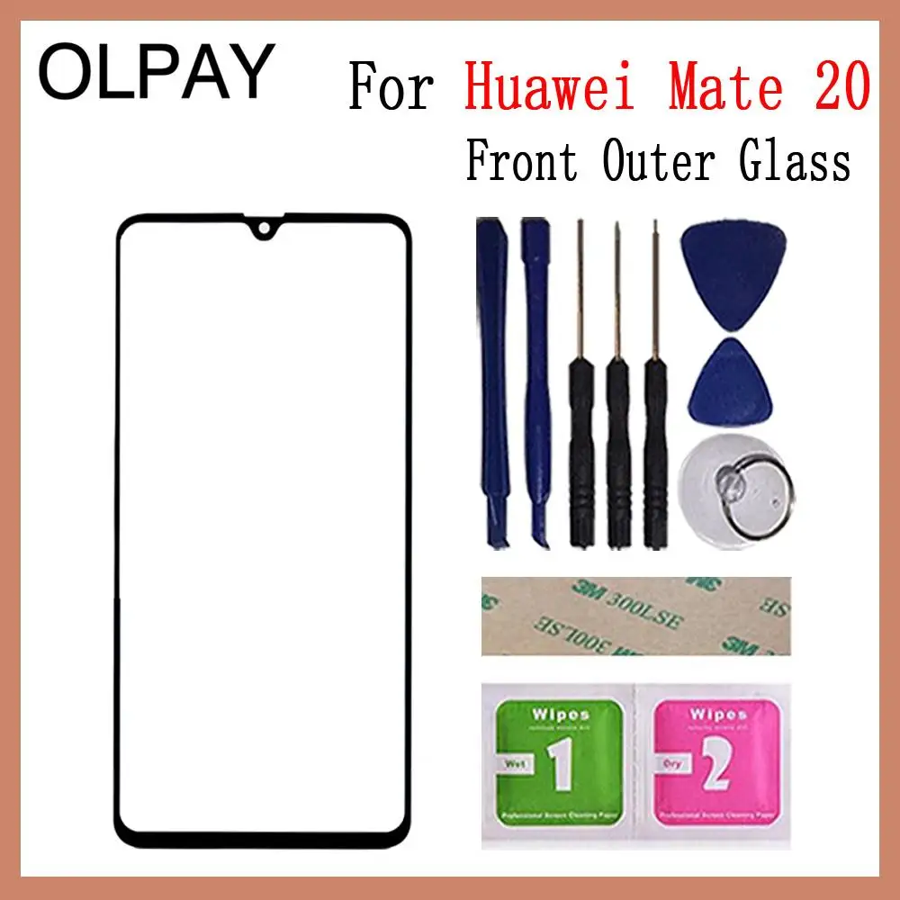 Сенсорный экран стекло для huawei mate 20 20X20 Pro 20 Lite 20Pro 20 Lite ЖК-дисплей внешнее стекло объектив телефон запасные части замена