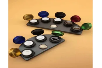 

NEW ! Oil Cups Stand Die-Cast Alloy with 5 Colored Containers Watch Repair