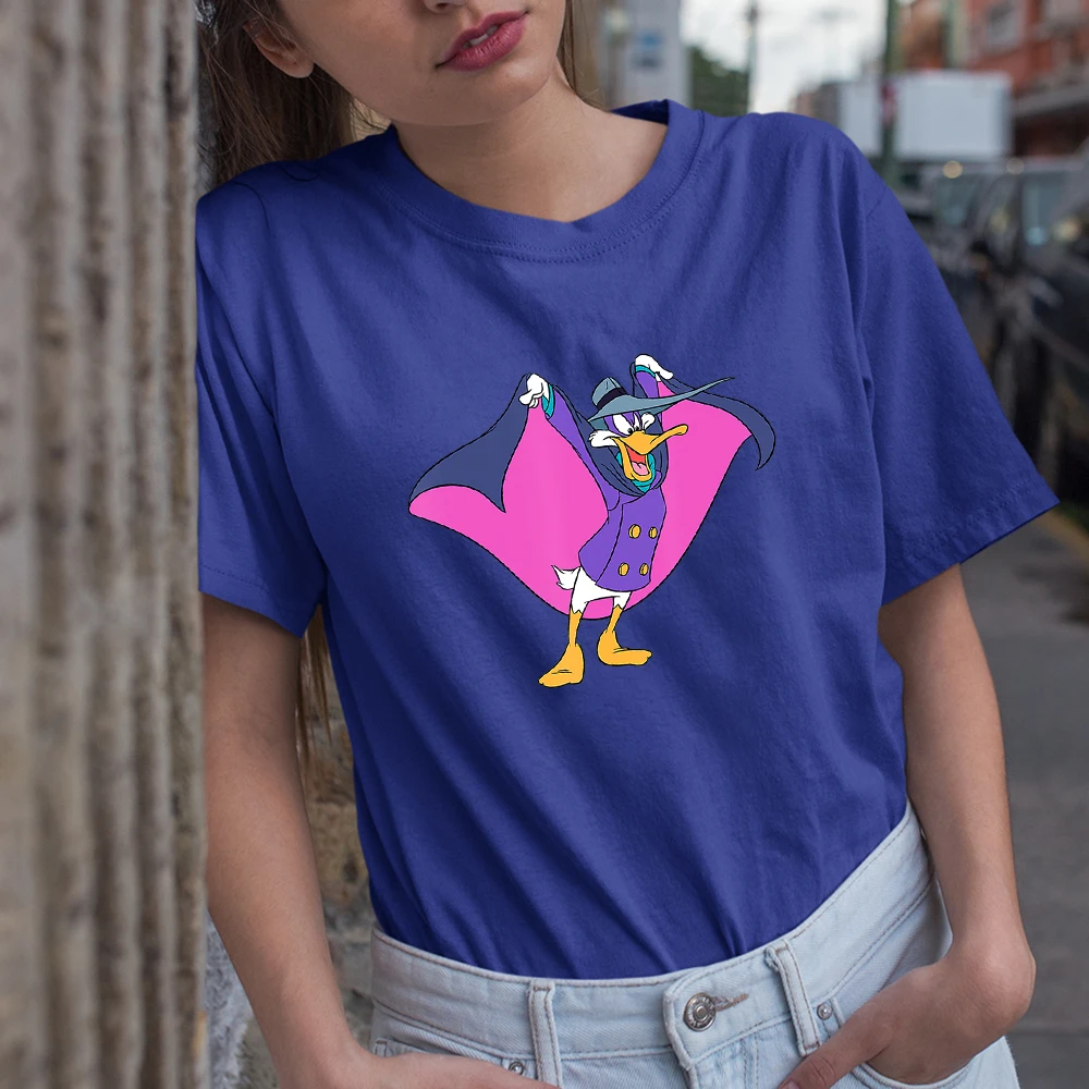 Darkwing Duck Letters Disney женские футболки Four Seasons Harajuku уличные повседневные челнока