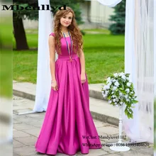 Mbcullyd элегантные атласные платья для выпускного вечера Длинные сексуальные с открытой спиной импортные вечерние платья формального размера плюс дешевые платья под 100