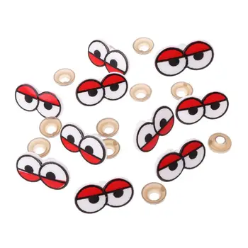 

10pcs Plastic Cartoon Safety Eyes For Toy Bear Doll Stuffed Animal Crafts Children DIY With Washers