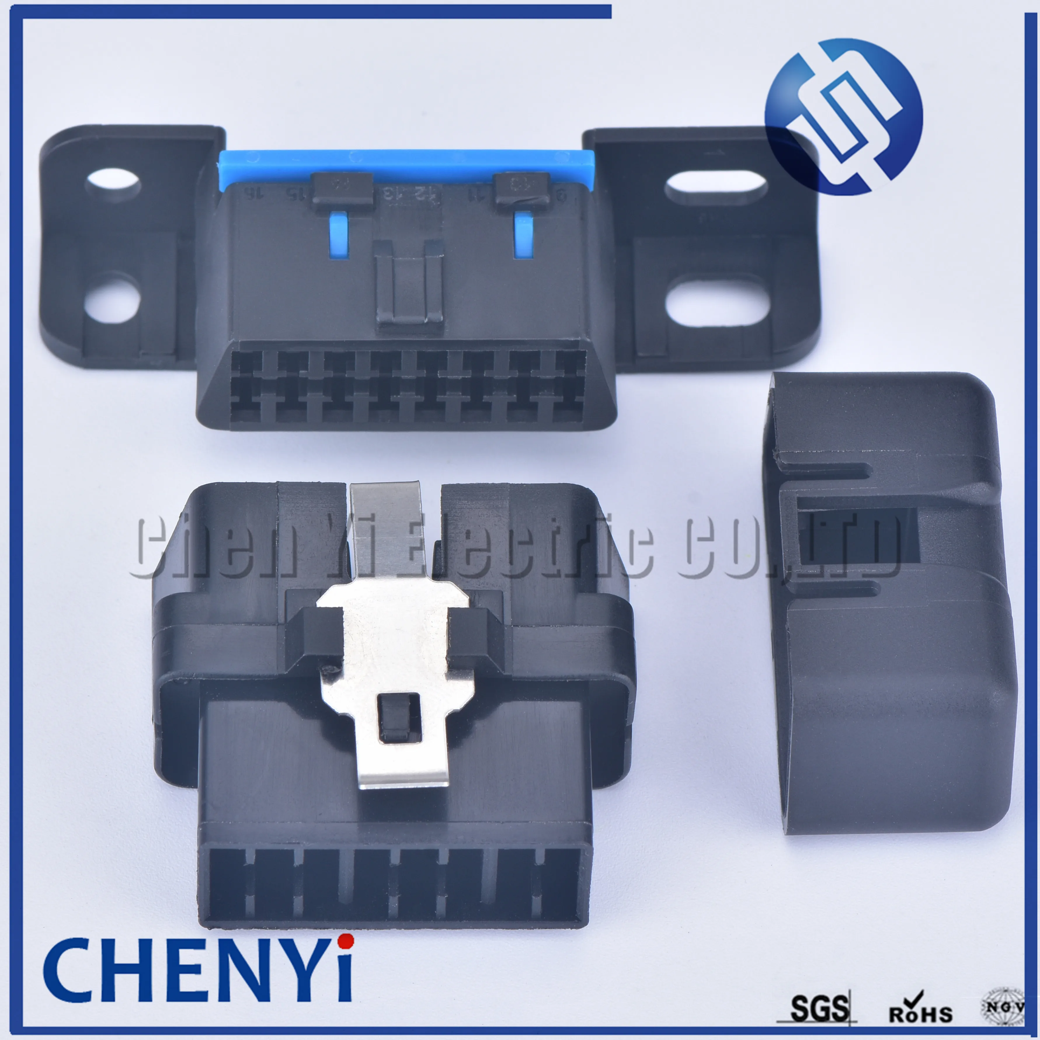 Obd 16 Pin Obd2 Connector Obd2 Male Female Connector Obd 2 Wire Sockets Obd  Adapter Diagnostic Tool Odb Mg610761-5 For Vw Gm - Connectors - AliExpress