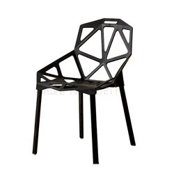 Chaise en plastique Simple pour la maison, mobilier nordique, salle à manger, table de bureau, loisirs de plein air, réception, ordinateur CD 