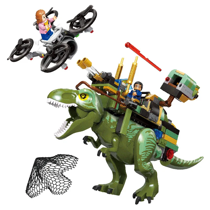 Животный мир динозавр парк техника тираннозавр Рекс арест экшн строительные