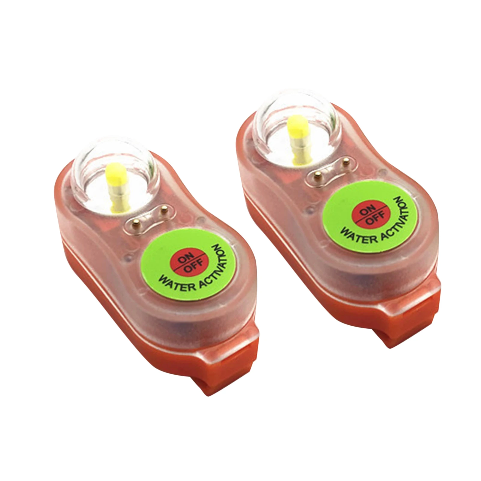 2pcs Surfing Life Jacket Light LED Lithium Vest Marine Position Indicator Canoe Kayak Self-Lighting Convenient | Спорт и развлечения