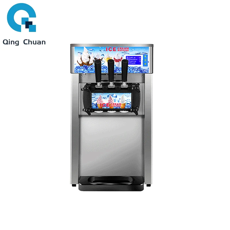 

Soft Ice Cream Machine CE Desktop 18L/H for Home Hot Sale in Summer