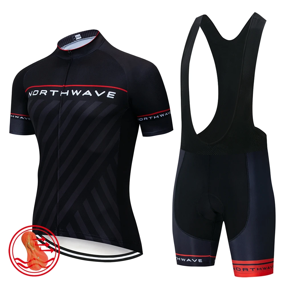 NW Verano Hombre Ciclismo manga corta conjunto прозрачные Панталоны cortos de bicicleta ropa