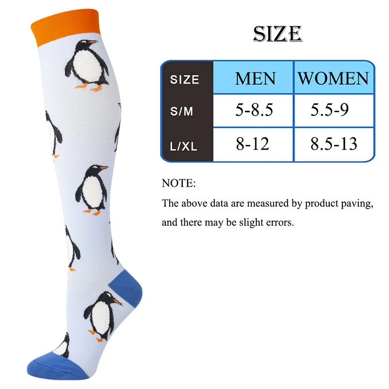 58 Styles Of Unisex Compression Stockings. Cycling Socks Suitable For Diabetes, Edema, Varicose Veins, And Marathon Running
