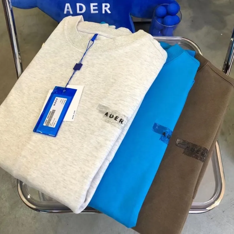 Adererror толстовка с круглым вырезом Мужской Женский высококачественный пуловер