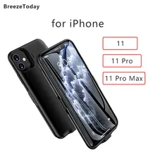 6800 мАч чехол для зарядного устройства, чехол для зарядки, чехол для аккумулятора для iPhone 11, внешний аккумулятор для iPhone 11 Pro Max