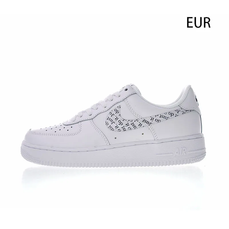 Мужские кроссовки для скейтбординга от Nike Air Force 1 JDI, PRM, Just Do It, Спортивная уличная дизайнерская спортивная обувь, Новое поступление, AO3977 - Цвет: BQ5361-100