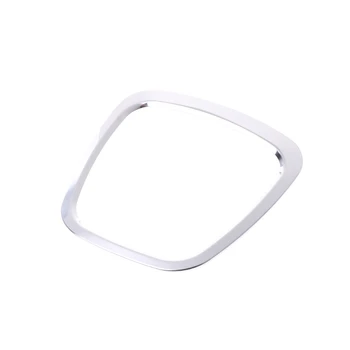

1 Pc Auto Car Steering Wheel Decorative Sticker Emblem Frame Cover For Audi A4 A5 Q5 A6 Q7